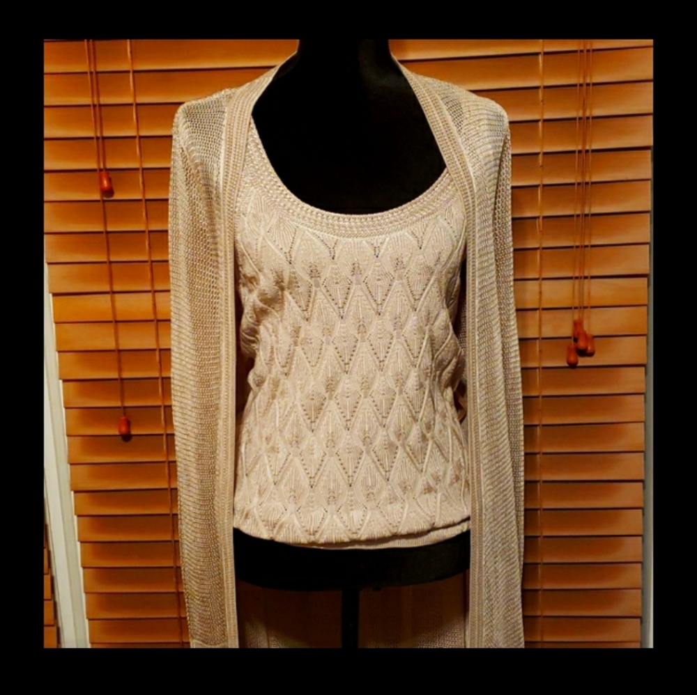 White House Black Market Sweater Set